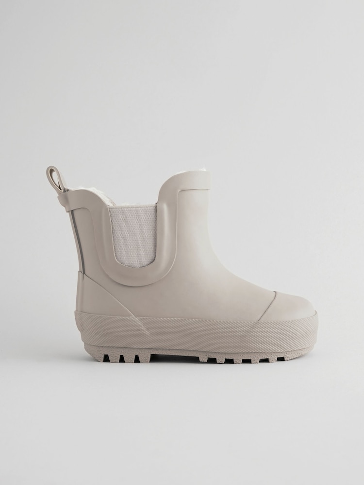 Neutral Warm Lined Ankle Wellies - Image 2 of 6