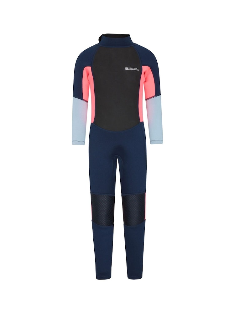 Mountain Warehouse Pink Kids Full Length 2.5mm Neoprene Wetsuit - Image 1 of 5