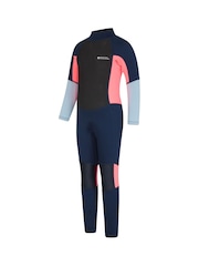 Mountain Warehouse Pink Kids Full Length 2.5mm Neoprene Wetsuit - Image 3 of 5