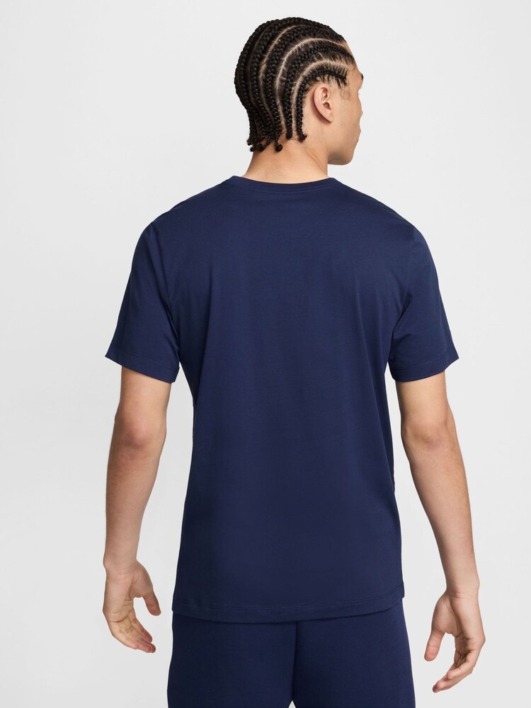 Nike Blue Liverpool FC Football T-Shirt - Image 2 of 4