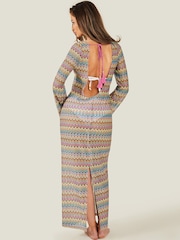 Accessorize Häkelkleid mit Zickzackmuster - Bild 3 von 4