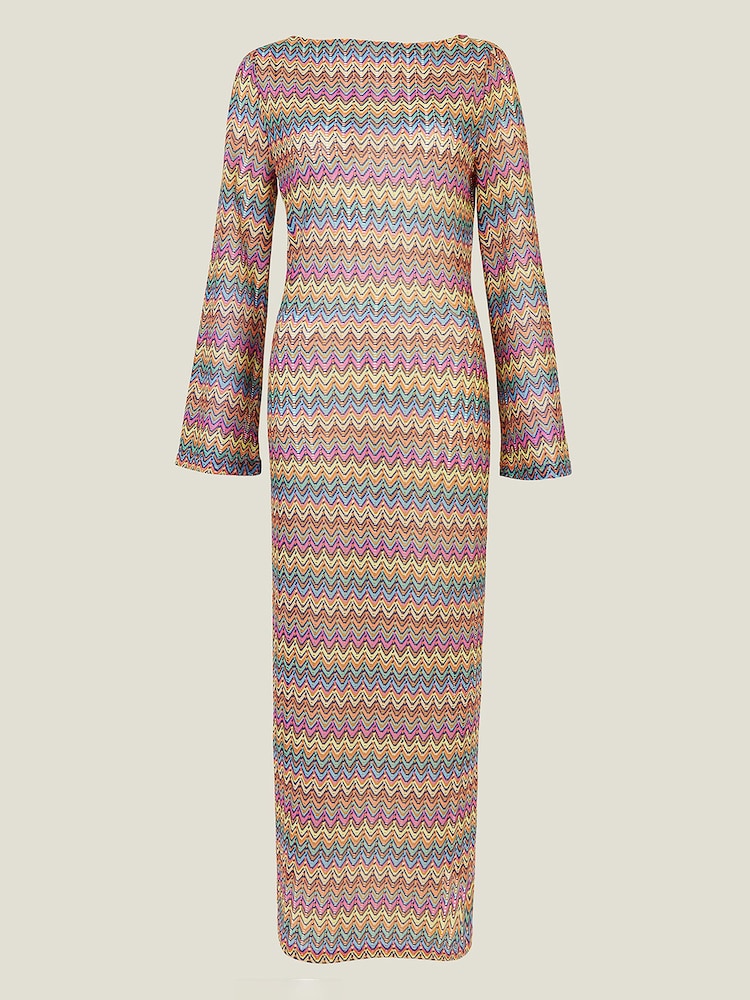 Accessorize Häkelkleid mit Zickzackmuster - Bild 4 von 4