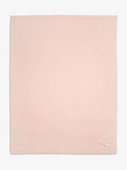 The Little Tailor 100% Cotton Pointelle Knitted Blanket - Image 4 of 4