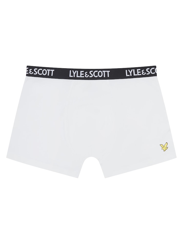 Lyle & Scott Grey Boys Ned Underwear Trunks 5 Pack - Image 2 of 6