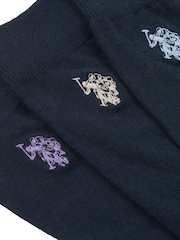 U.S. Polo Assn. Blue Mens Smart Socks 3 Pack - Image 3 of 3