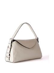 Mint Velvet Cream Leather Shoulder Bag - Image 2 of 4