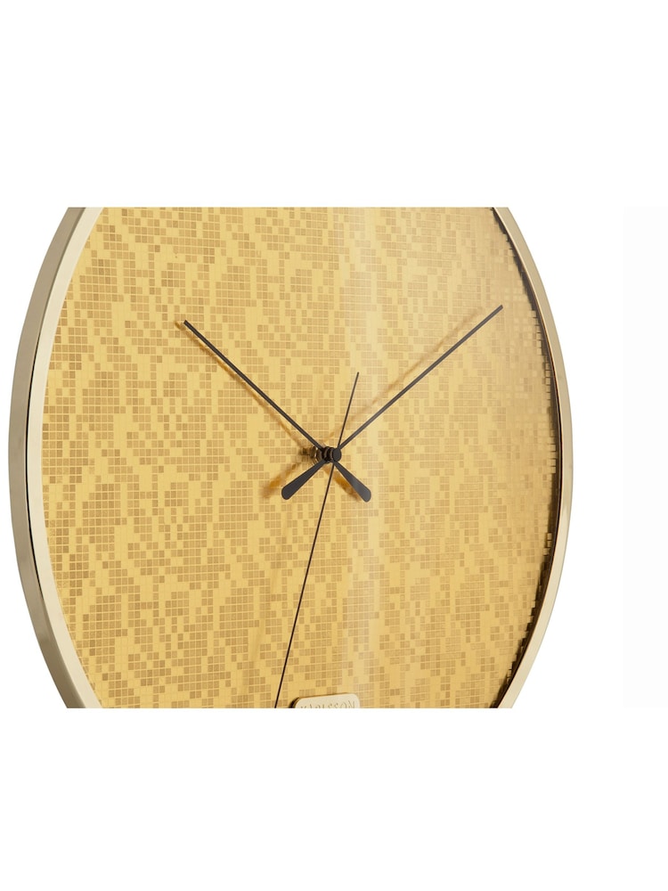 Karlsson Gold Bling Bling Wall Clock - Image 4 of 4