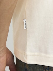 JACK & JONES White Graphic Back Printed 100% Cotton T-Shirt - Image 5 of 7