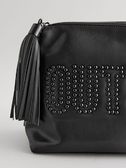 Rockett St George Black Out Out Clutch Bag - Image 9 of 10
