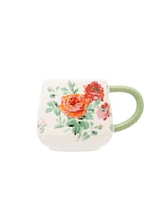 Cath Kidston Red Archive Rose Twisted Handle Billie Mug Set Of 4 - Image 3 of 4