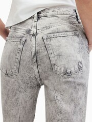 AllSaints Grey Edie Jeans - Image 3 of 7