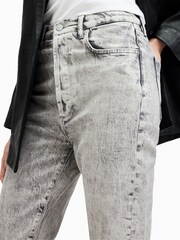 AllSaints Grey Edie Jeans - Image 5 of 7