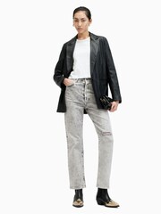 AllSaints Grey Edie Jeans - Image 6 of 7