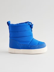 Blue Thermal Thinsulate™ Lined Quilted Water Resistant Boots - Image 6 of 9