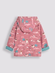 JoJo Maman Bébé Duck Egg Blue Guinea Pig Appliqué Reversible Hoodie - Image 5 of 8