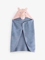 MORI Blue Peppa Pig Hooded Toddler Towel - Image 1 of 1
