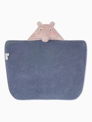 MORI Blue Peppa Pig Hooded Toddler Towel - Image 2 of 3