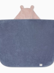 MORI Blue Peppa Pig Hooded Toddler Towel - Image 3 of 3