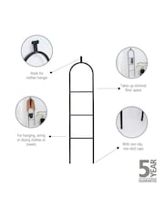 Brabantia Matt Black Linn Dressboy - Image 6 of 6