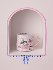 Cath Kidston Set of 4 Cream Cowgirl Rodeo Billie Mugs - Image 1 of 4