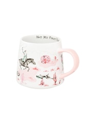Cath Kidston Set of 4 Cream Cowgirl Rodeo Billie Mugs - Image 4 of 4