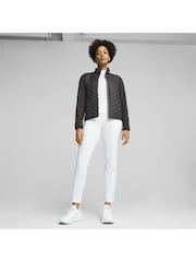 Puma Black Frost Golf Quilted Womens Jacket - Image 3 of 6