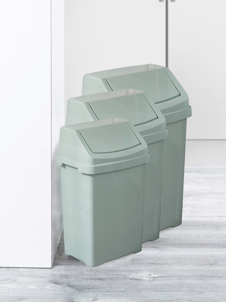 Wham Silver Sage 3 Piece Casa Bin Set - Image 2 of 6