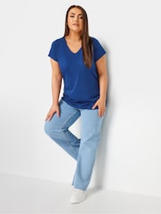 Yours Curve Pink T-Shirts 3 Pack - Image 4 of 7