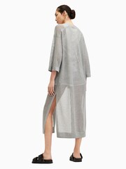 AllSaints Grey Misha Kimono - Image 4 of 5