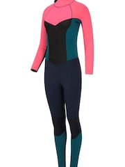 Mountain Warehouse Blue Submerge Womens Full Length 5mm Wetsuit - Image 3 of 4