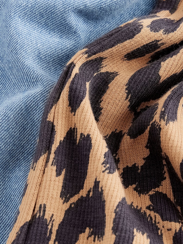 Animal - Set aus ausgestellter Leggings aus 100 % Baumwolle und einem Denim-Hemd (3–16 J.) - Bild 10 von 10 Animal - Set aus ausgestellter Leggings aus 100 % Baumwolle und einem Denim-Hemd (3–16 J.) - Bild 10 von 10