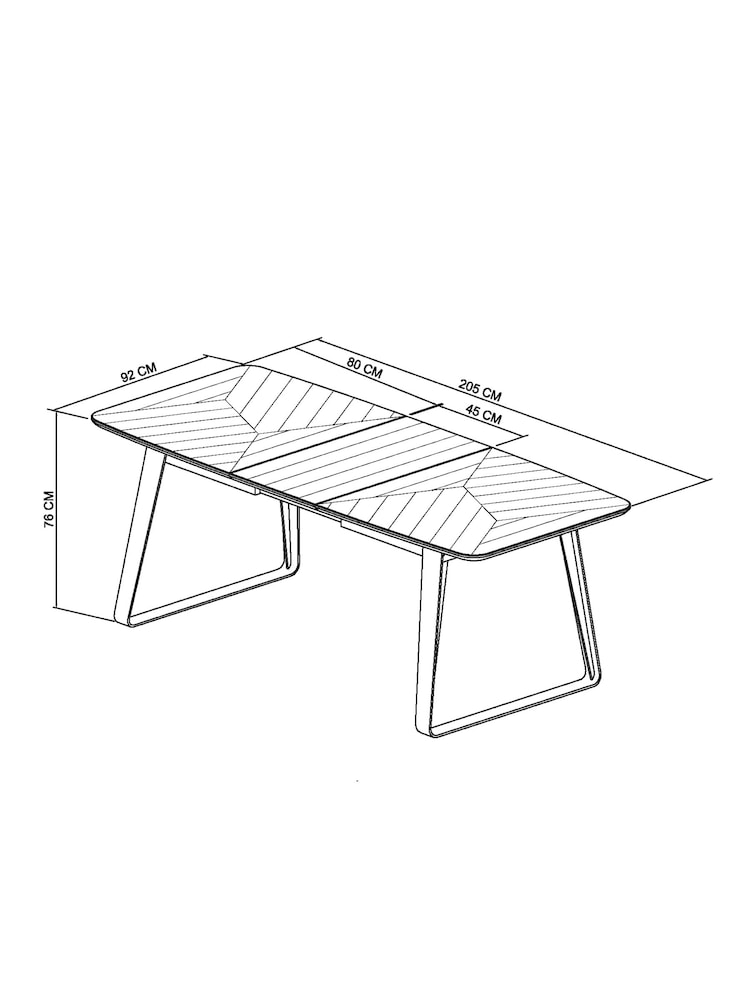 Bentley Designs Weathered Oak Peppercorn Emerson Extendable 4-6 Seater Dining Table - Image 6 of 6