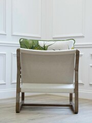Voyage Maison Green Elias Modern Wooden Chair - Image 5 of 5