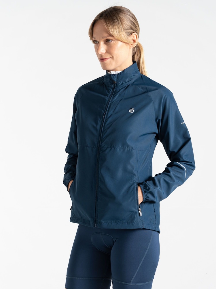 Dare 2b Blue Resilient III Windshell Jacket - Image 1 of 5 Dare 2b Blue Resilient III Windshell Jacket - Image 1 of 5