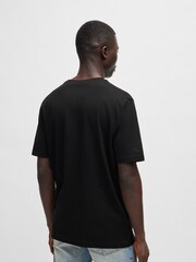 BOSS Black 100% Cotton Jersey Logo Printboss T-Shirt - Image 3 of 5