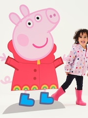 Regatta White Peppa Pig Muddy Puddle Waterproof Jacket - Image 2 of 7