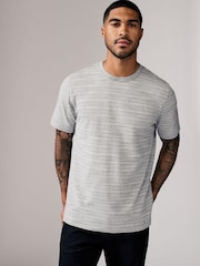 Blue/Grey/Green Marl T-Shirts 3 Pack - Image 3 of 12