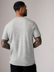 Blue/Grey/Green Marl T-Shirts 3 Pack - Image 7 of 12