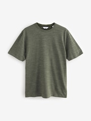 Blue/Grey/Green Marl T-Shirts 3 Pack - Image 9 of 12