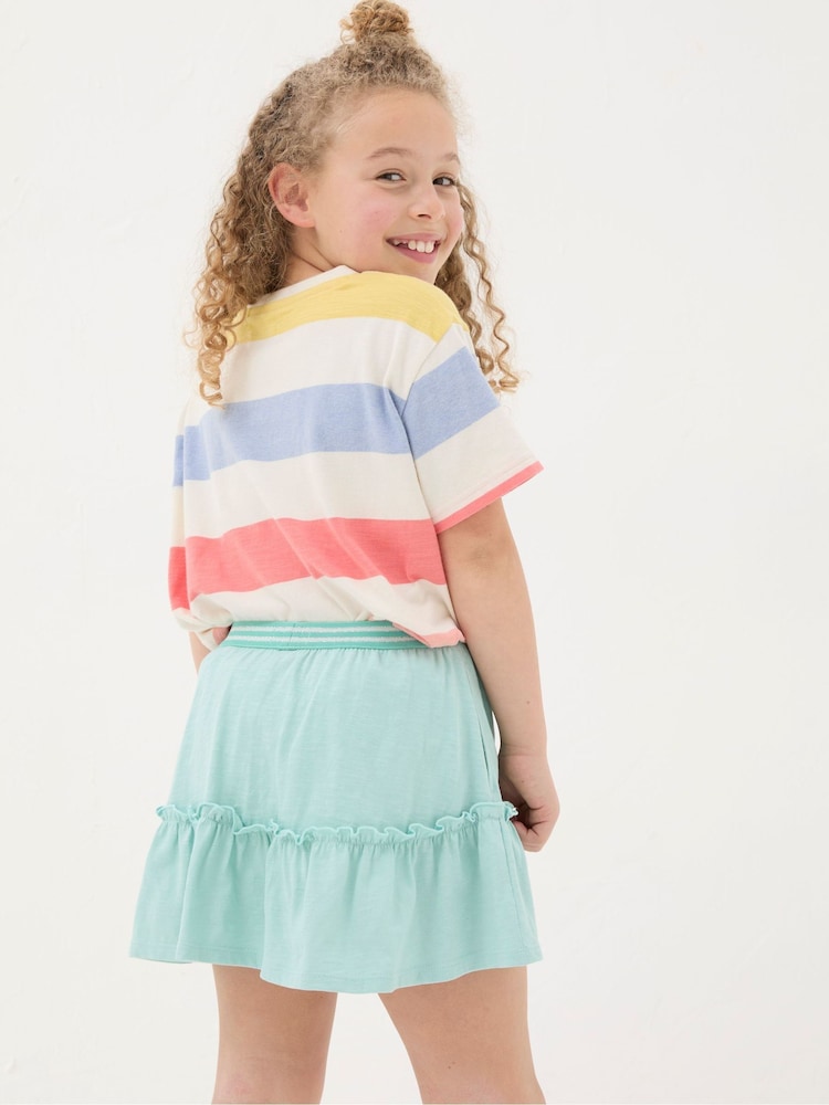 FatFace Green Jersey Skort - Image 2 of 5