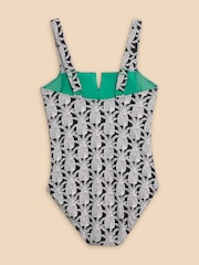 White Stuff Black Control Gabrielle Swimsuit - Image 6 of 7