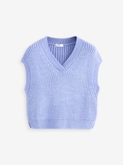 Lilac Purple Knitted Tank (3-16yrs) - Image 4 of 7