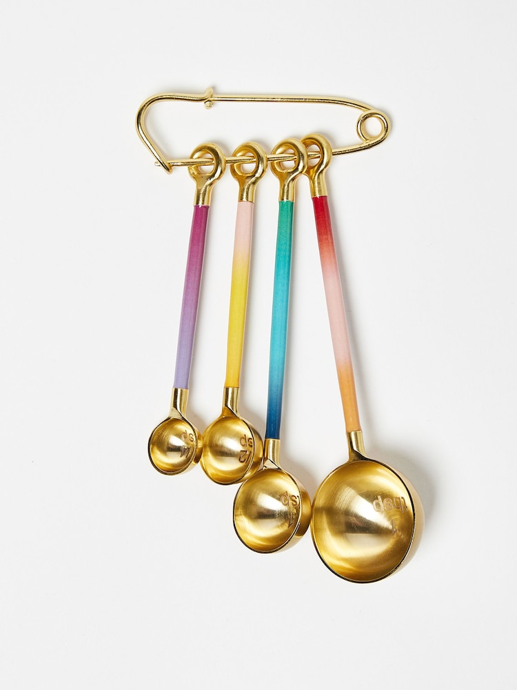 Oliver Bonas Multi Tresillo Ombre Measuring Spoons - Image 1 of 4
