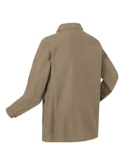 Regatta Brown 100% Cotton Jayden Cargo Shacket - Image 4 of 4