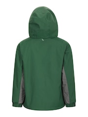 Mountain Warehouse Green Kids Cannonball 3 in 1 Waterproof Jacket - Image 5 of 5