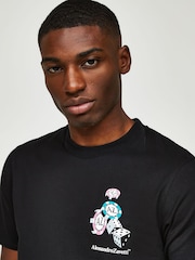 Alessandro Zavetti Milano Black T-Shirt - Image 5 of 6