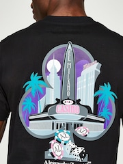 Alessandro Zavetti Milano Black T-Shirt - Image 6 of 6