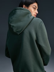 Nike Dark Green Mini Phoenix Fleece Swoosh Pullover Hoodie - Image 4 of 6