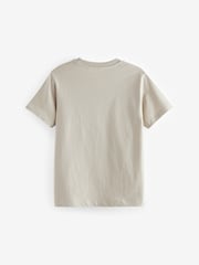 Stone Neon Football Regular Fit Short Sleeve Graphic 100% Cotton T-Shirt (3-16yrs) - Image 2 of 5