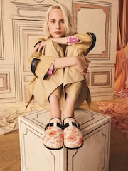Cath Kidston Floral Mule Slippers - Image 1 of 6